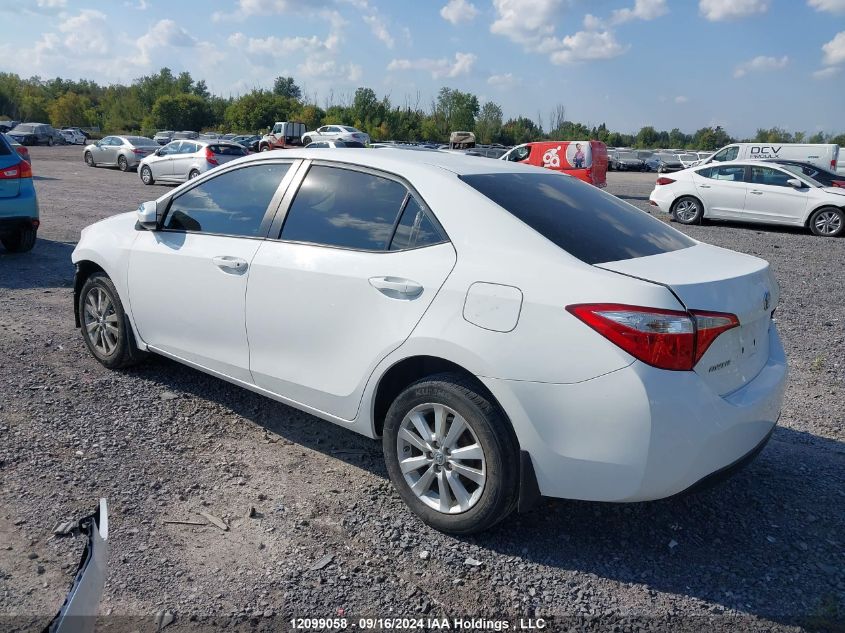 2016 Toyota Corolla Le VIN: 2T1BURHE0GC740665 Lot: 12099058