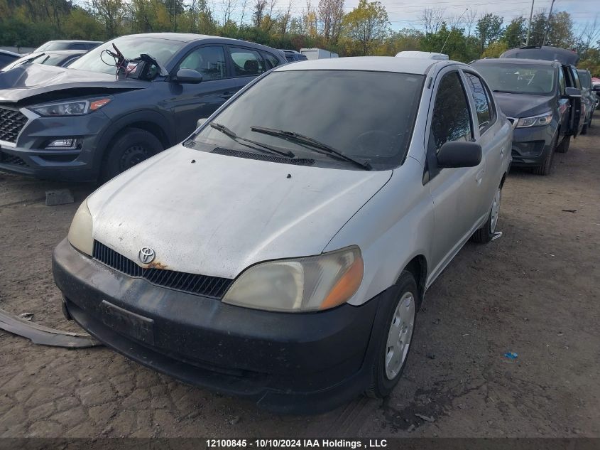 2000 Toyota Echo VIN: JTDBT1230Y0082451 Lot: 12100845