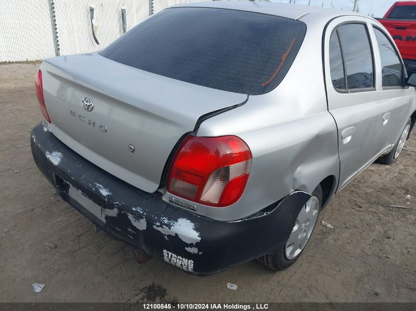 2000 Toyota Echo VIN: JTDBT1230Y0082451 Lot: 12100845