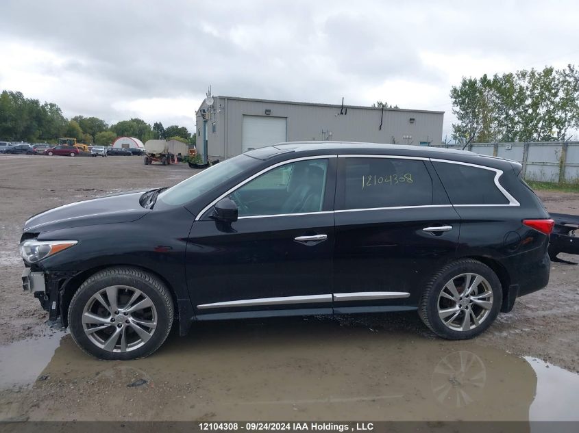 2013 Infiniti Jx35 VIN: 5N1AL0MM9DC347576 Lot: 12104308