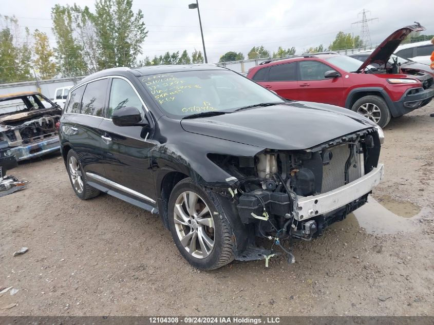 2013 Infiniti Jx35 VIN: 5N1AL0MM9DC347576 Lot: 12104308