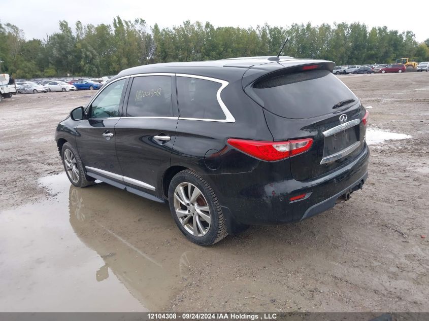 2013 Infiniti Jx35 VIN: 5N1AL0MM9DC347576 Lot: 12104308