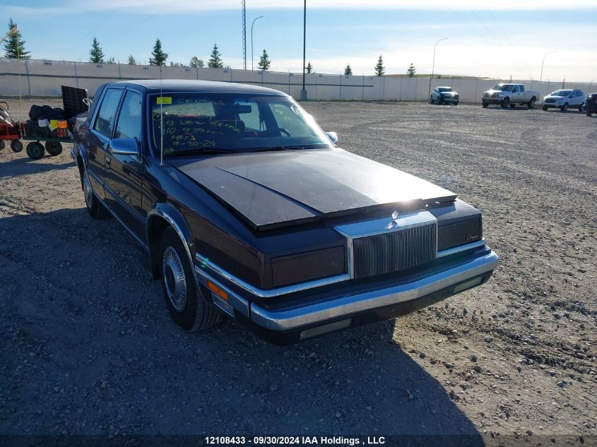 1989 Chrysler New Yorker C-Body VIN: 1C3BC4637KD523301 Lot: 12108433