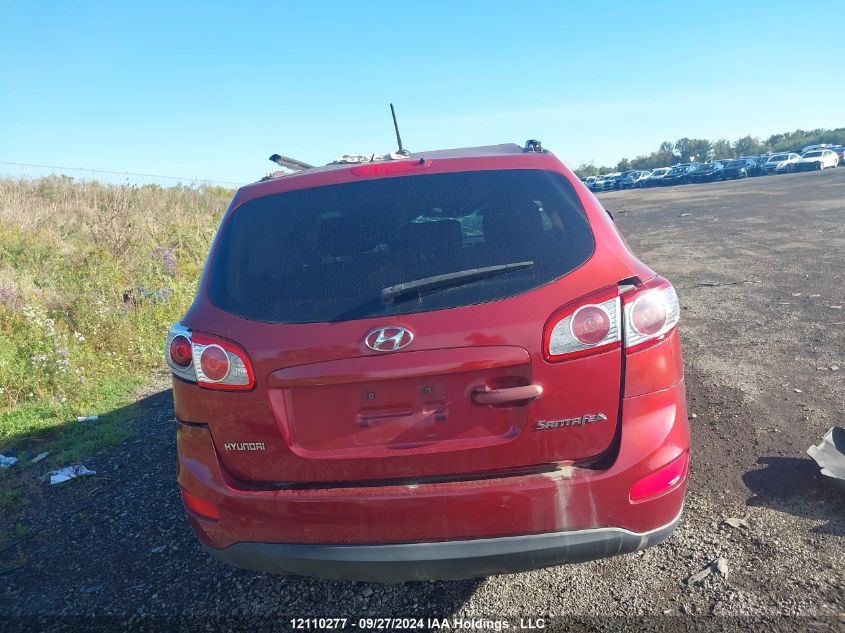 2010 Hyundai Santa Fe Gls VIN: 5NMSG4AG6AH358275 Lot: 12110277