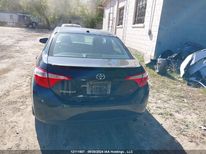 2015 Toyota Corolla L/Le/Le Pls/Prm/S/S Pls VIN: 2T1BURHE8FC389325 Lot: 12111507