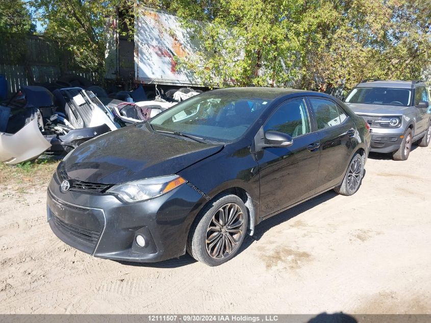 2015 Toyota Corolla L/Le/Le Pls/Prm/S/S Pls VIN: 2T1BURHE8FC389325 Lot: 12111507