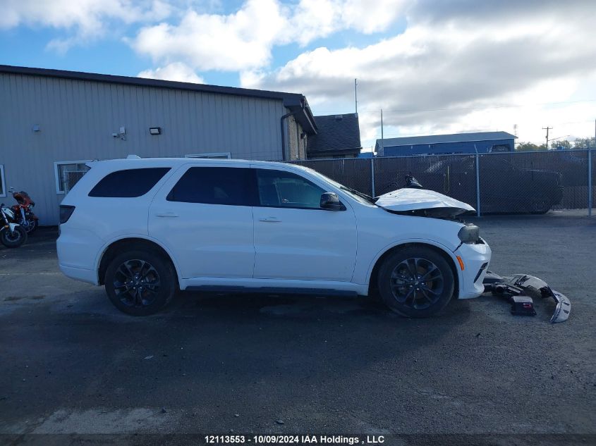 2022 Dodge Durango VIN: 1C4RDJAG3NC107417 Lot: 12113553