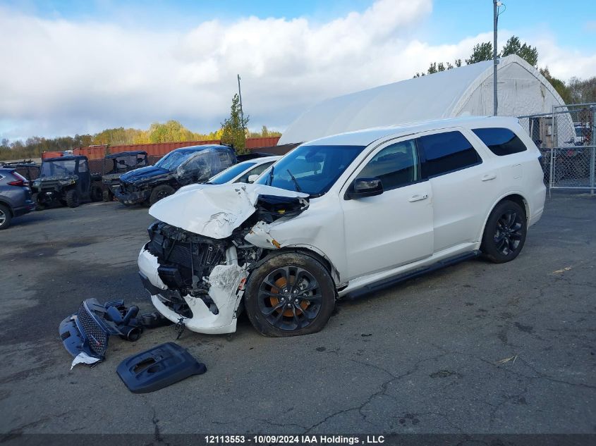 2022 Dodge Durango VIN: 1C4RDJAG3NC107417 Lot: 12113553