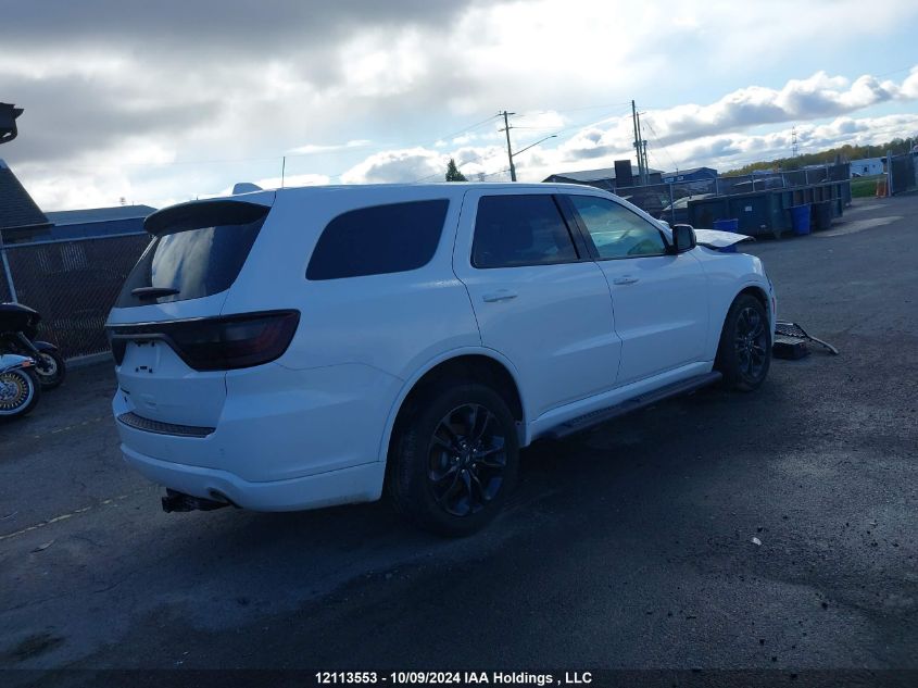 2022 Dodge Durango VIN: 1C4RDJAG3NC107417 Lot: 12113553