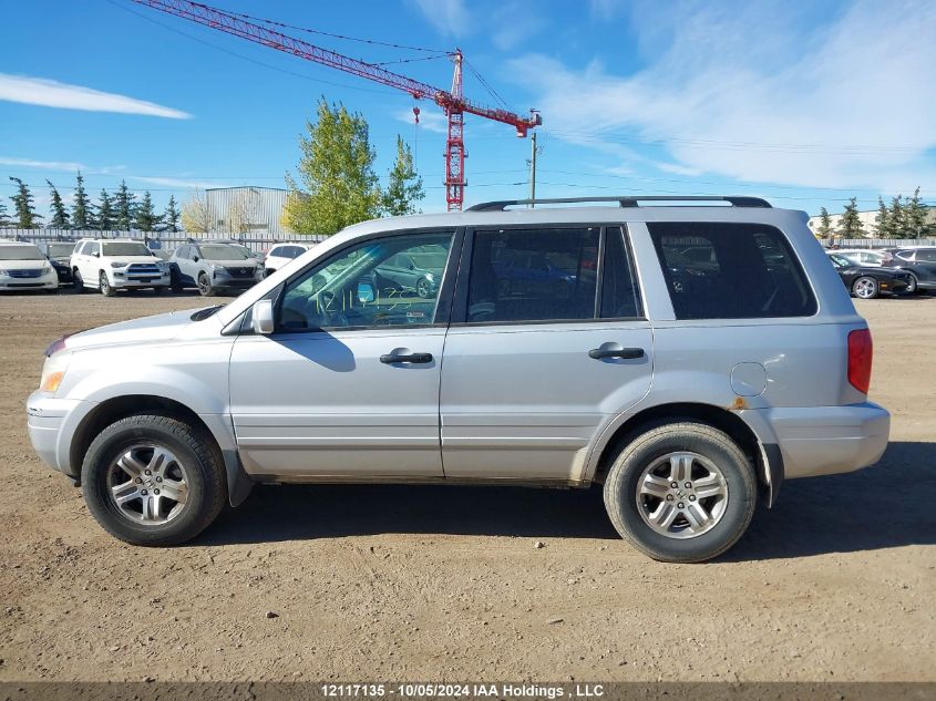 2003 Honda Pilot Ex VIN: 2HKYF18443H006941 Lot: 12117135