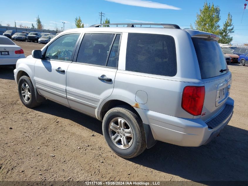 2003 Honda Pilot Ex VIN: 2HKYF18443H006941 Lot: 12117135