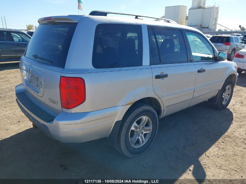 2003 Honda Pilot Ex VIN: 2HKYF18443H006941 Lot: 12117135