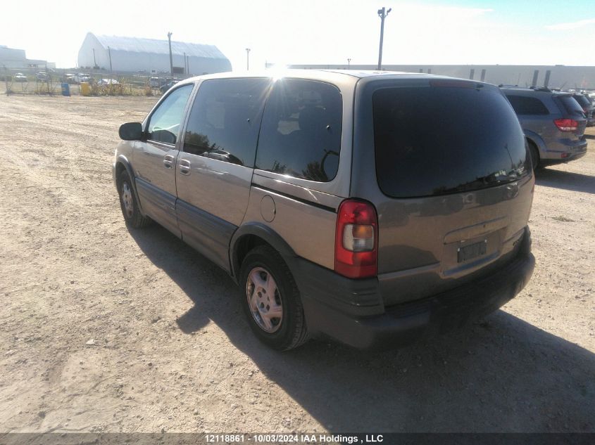 2004 Pontiac Montana VIN: 1GMDU03E34D210602 Lot: 12118861