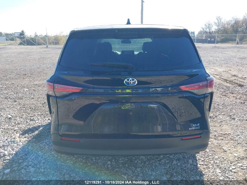 2021 Toyota Sienna Le/Xle/Xse/Limited/Platinum VIN: 5TDGRKEC4MS025926 Lot: 12119291