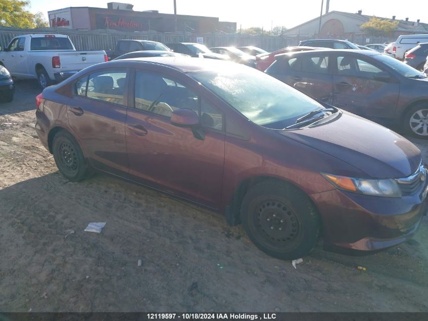 2012 Honda Civic Sdn VIN: 2HGFB2F41CH003341 Lot: 12119597