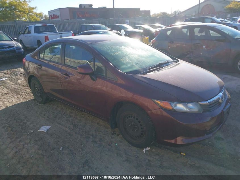 2012 Honda Civic Sdn VIN: 2HGFB2F41CH003341 Lot: 12119597