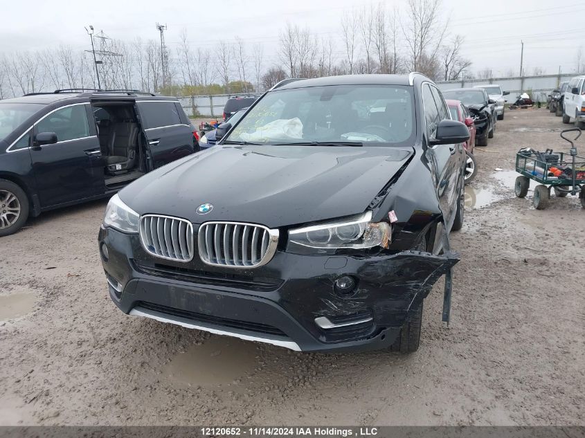 2015 BMW X3 VIN: 5UXWY3C59F0E96518 Lot: 12120652