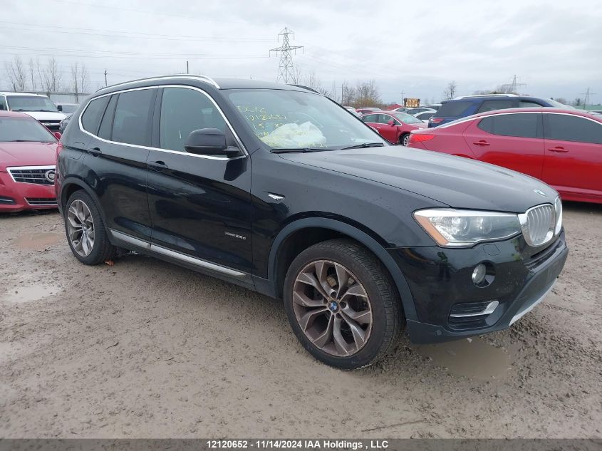 2015 BMW X3 VIN: 5UXWY3C59F0E96518 Lot: 12120652