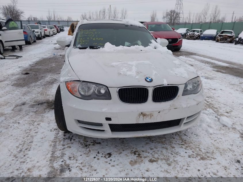 2010 BMW 1 Series VIN: WBAUP7C53AVK76929 Lot: 12122637