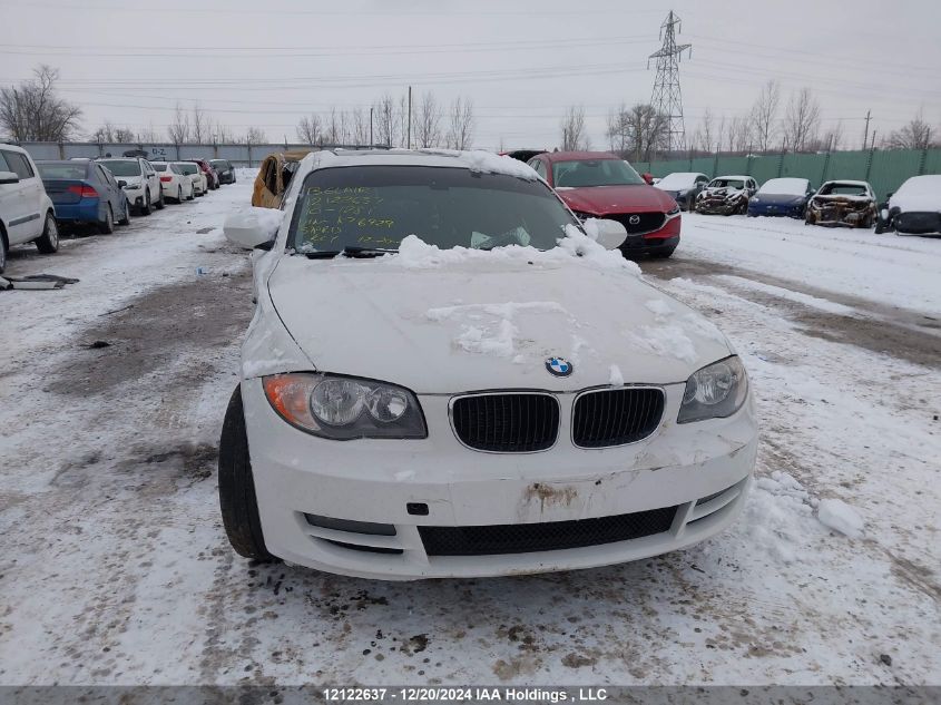 2010 BMW 1 Series VIN: WBAUP7C53AVK76929 Lot: 12122637