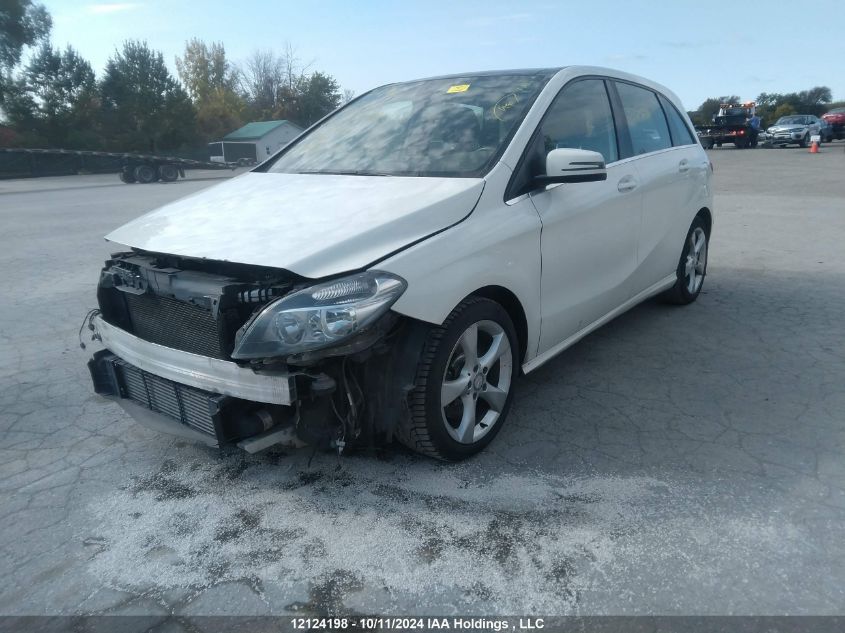 2013 Mercedes-Benz B-Class VIN: WDDMH4EB3DJ158754 Lot: 12124198