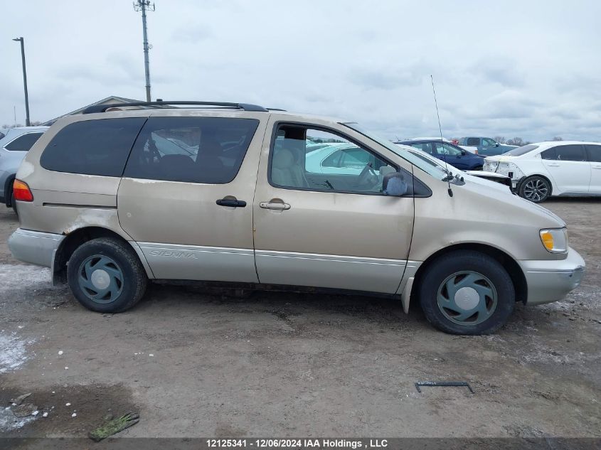 2000 Toyota Sienna Le/Xle VIN: 4T3ZF13C1YU277071 Lot: 12125341