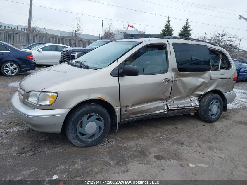 2000 Toyota Sienna Le/Xle VIN: 4T3ZF13C1YU277071 Lot: 12125341