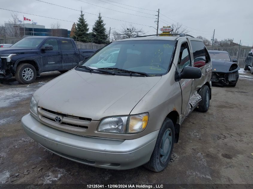 2000 Toyota Sienna Le/Xle VIN: 4T3ZF13C1YU277071 Lot: 12125341