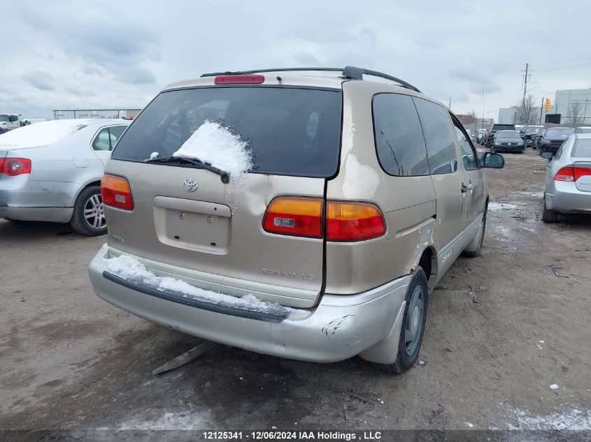 2000 Toyota Sienna Le/Xle VIN: 4T3ZF13C1YU277071 Lot: 12125341