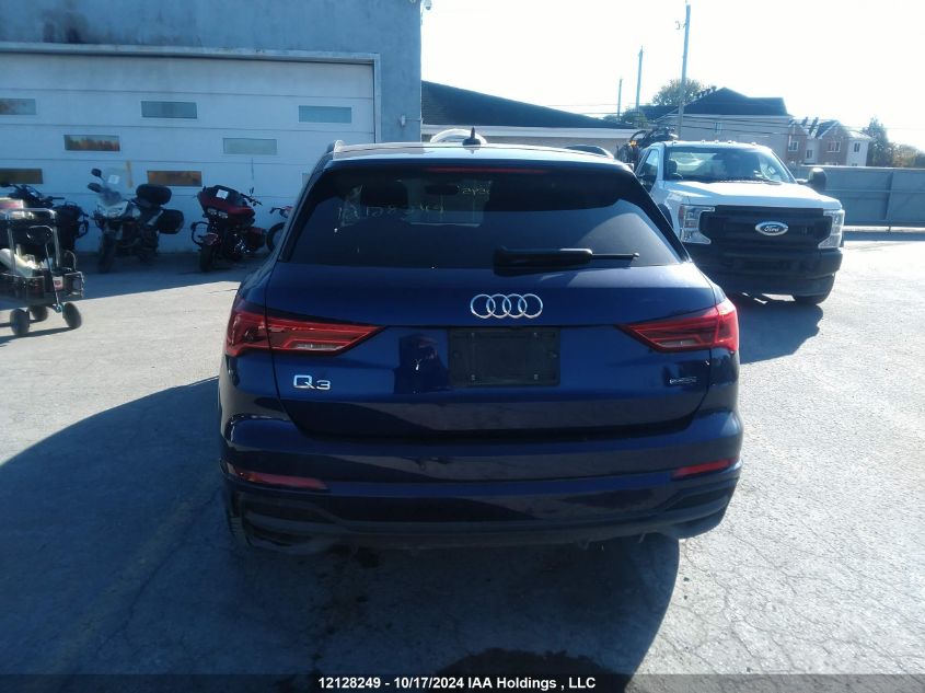 2024 Audi Q3 VIN: WA1DECF34R1030545 Lot: 12128249