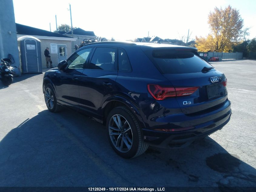 2024 Audi Q3 VIN: WA1DECF34R1030545 Lot: 12128249