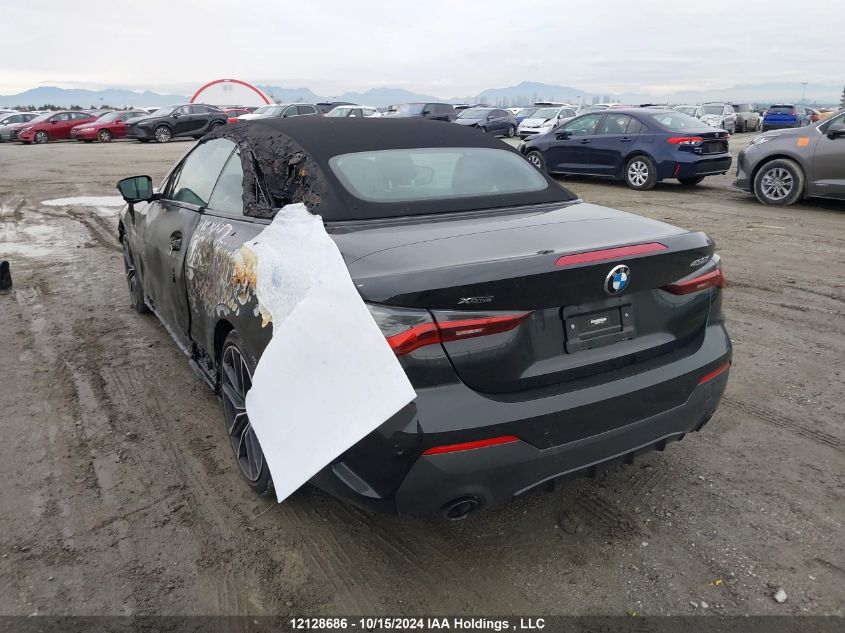 2022 BMW 4 Series VIN: WBA43AT00NCJ83932 Lot: 12128686