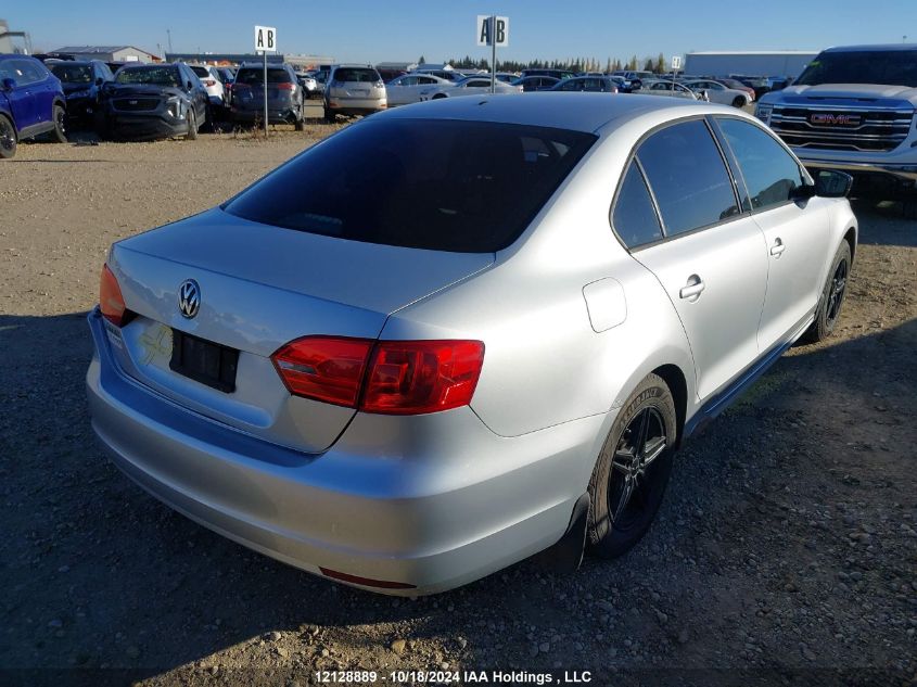 2013 Volkswagen Jetta S VIN: 3VW2K7AJXDM428452 Lot: 12128889