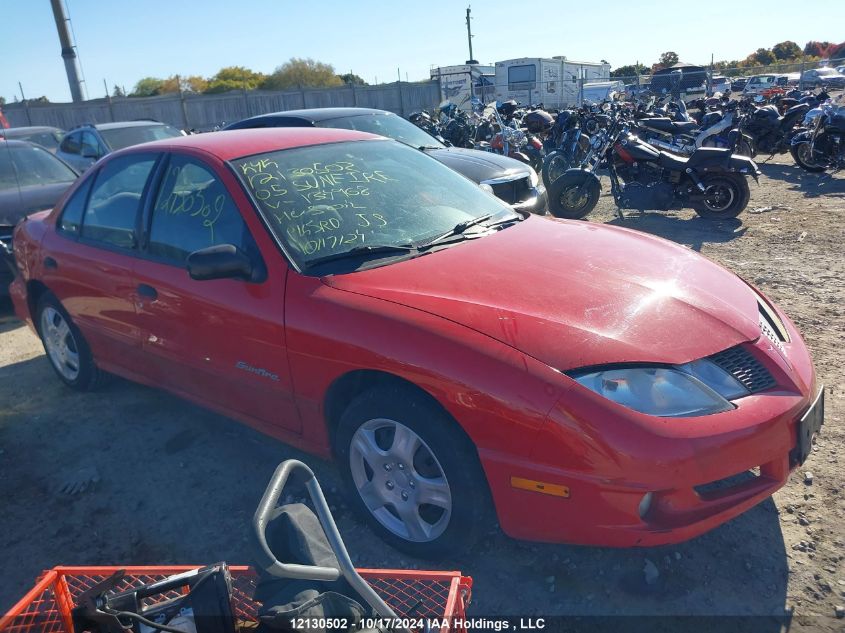 2005 Pontiac Sunfire VIN: 3G2JB52F15S134968 Lot: 12130502