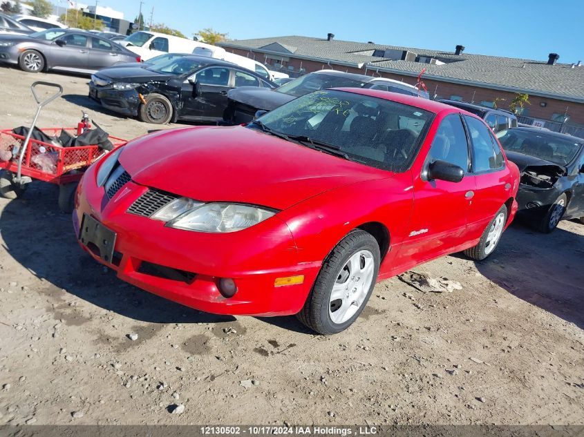 2005 Pontiac Sunfire VIN: 3G2JB52F15S134968 Lot: 12130502