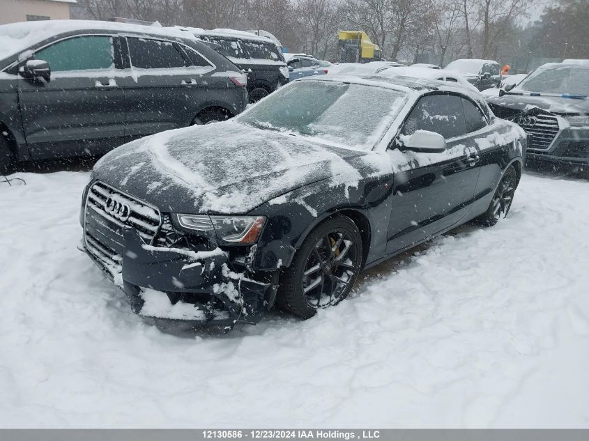 2014 Audi A5 VIN: WAUCFBFH0EN000480 Lot: 12130586