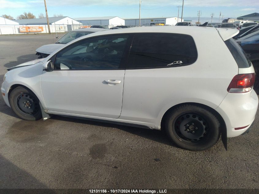 2010 Volkswagen Golf Gti VIN: WVWEV7AJ4AW424982 Lot: 12131156