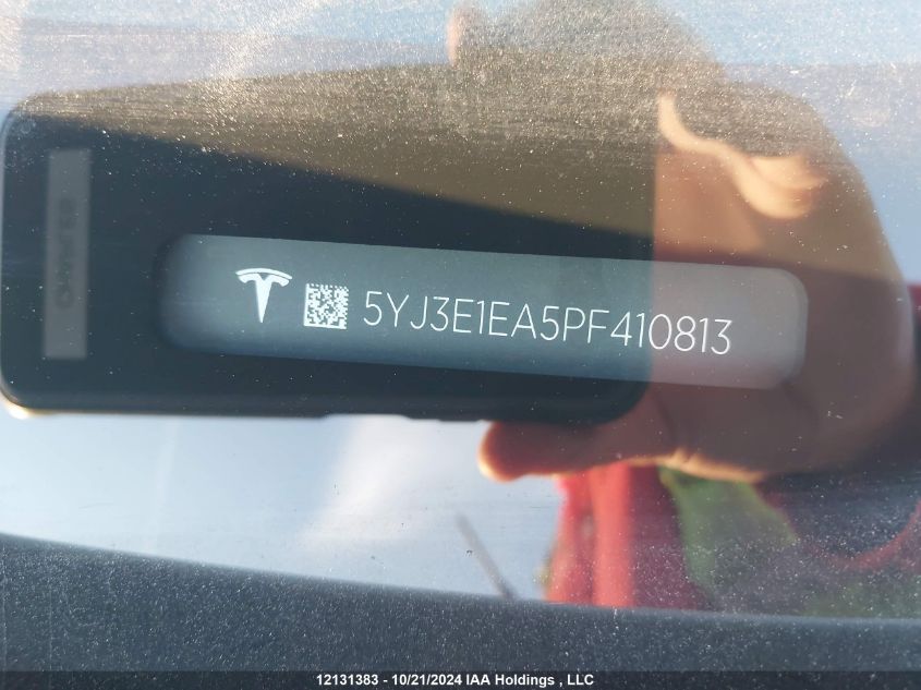 2023 Tesla Model 3 VIN: 5YJ3E1EA5PF410813 Lot: 12131383