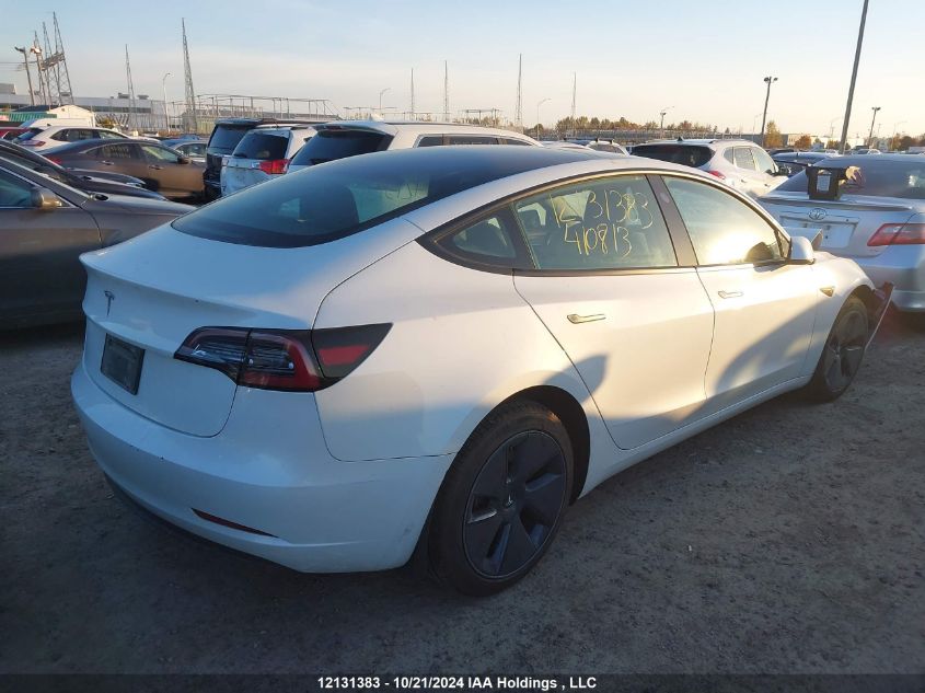 2023 Tesla Model 3 VIN: 5YJ3E1EA5PF410813 Lot: 12131383