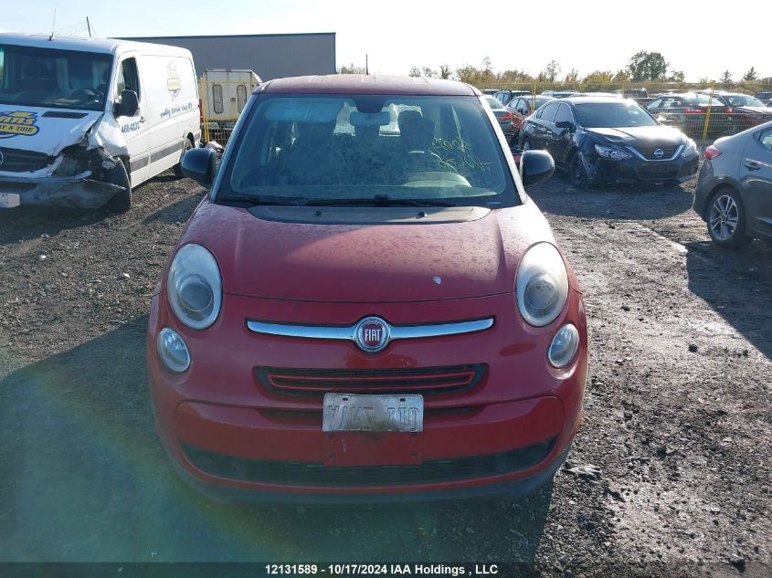 2014 Fiat 500L Pop VIN: ZFBCFAAH0EZ000382 Lot: 12131589