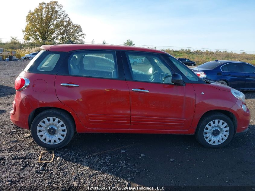 2014 Fiat 500L Pop VIN: ZFBCFAAH0EZ000382 Lot: 12131589