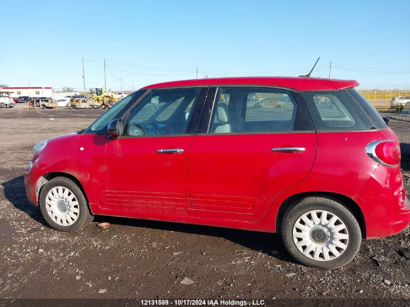 2014 Fiat 500L Pop VIN: ZFBCFAAH0EZ000382 Lot: 12131589