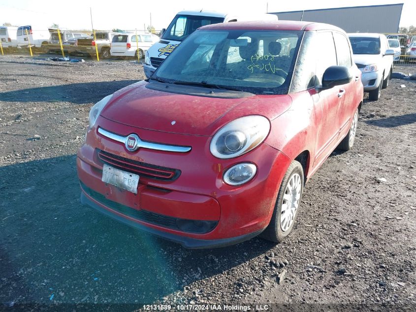 2014 Fiat 500L Pop VIN: ZFBCFAAH0EZ000382 Lot: 12131589