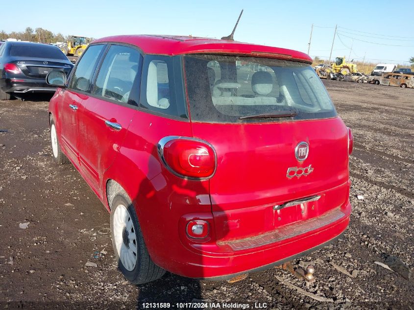 2014 Fiat 500L Pop VIN: ZFBCFAAH0EZ000382 Lot: 12131589