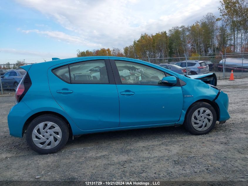 2019 Toyota Prius C VIN: JTDKDTB33K1628749 Lot: 12131729