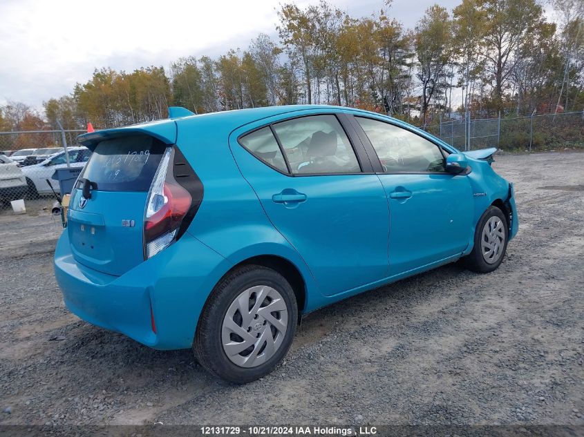 2019 Toyota Prius C VIN: JTDKDTB33K1628749 Lot: 12131729