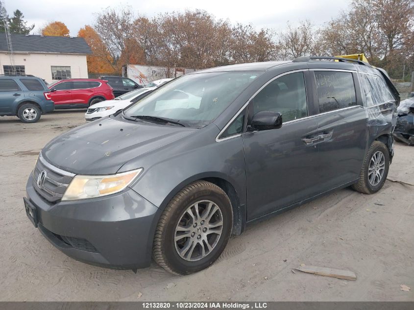 2013 Honda Odyssey Ex VIN: 5FNRL5H49DB507277 Lot: 12132820