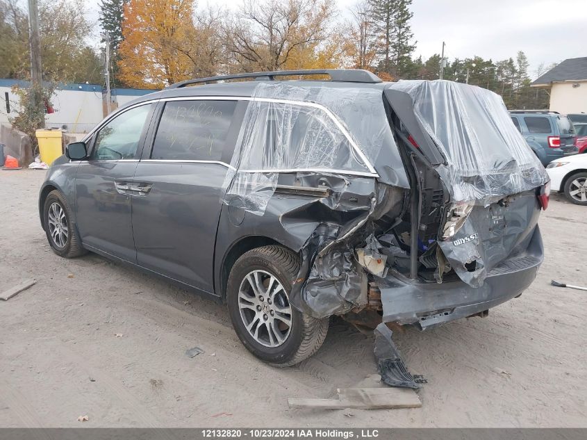 2013 Honda Odyssey Ex VIN: 5FNRL5H49DB507277 Lot: 12132820