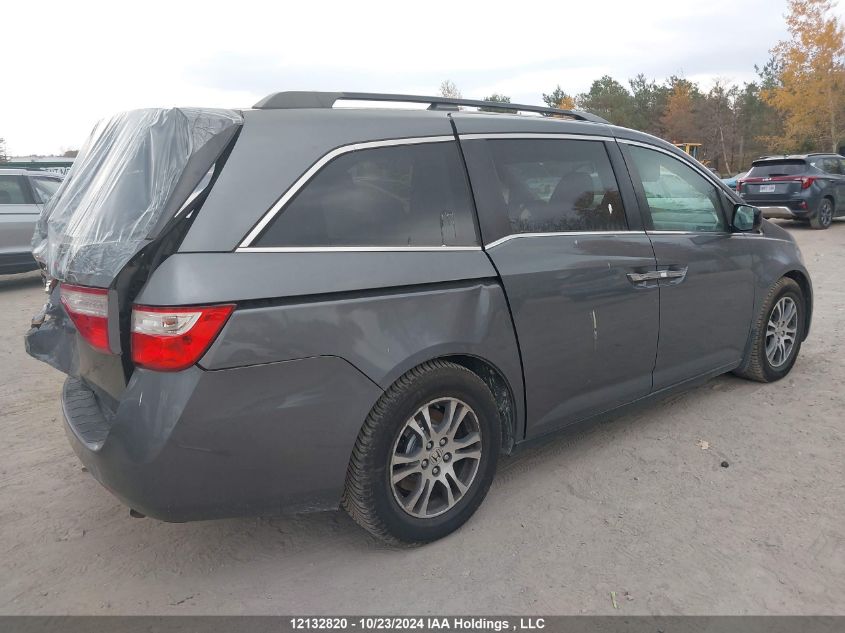 2013 Honda Odyssey Ex VIN: 5FNRL5H49DB507277 Lot: 12132820