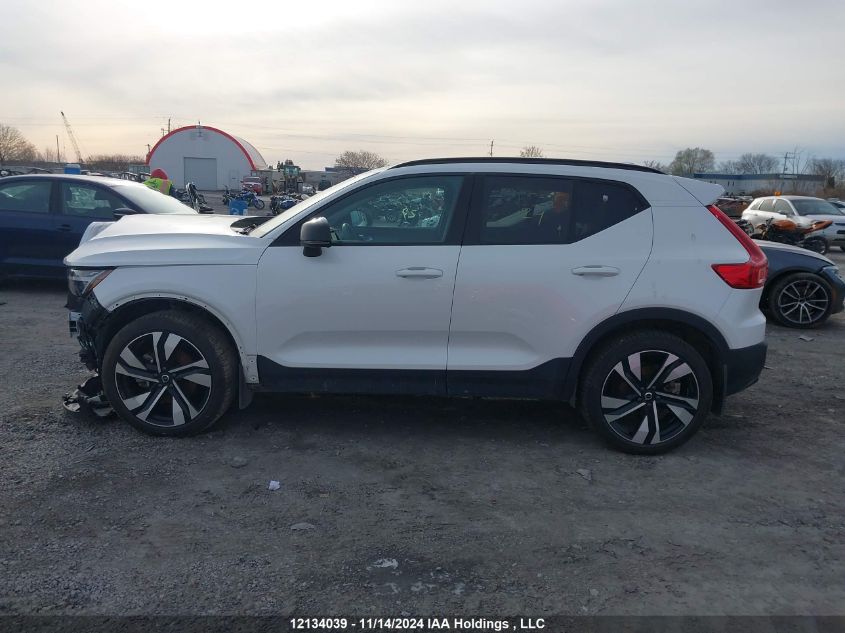 2024 Volvo Xc40 VIN: YV4L12UM9R2225356 Lot: 12134039